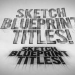 Sketch Drawing Title Reveal