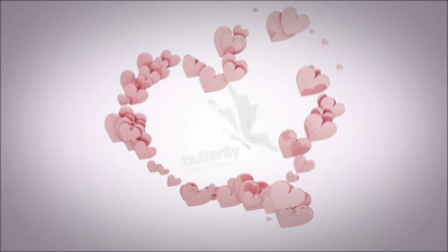 Romantic Hearts Logo Reveal Bundle
