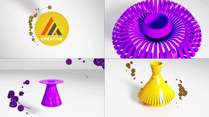 Abstract Logo Reveal – Artistic Geometric MOGRT Template for Premiere Pro