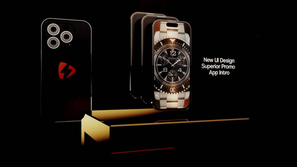 Black Phone Mockup 3 - Image 3