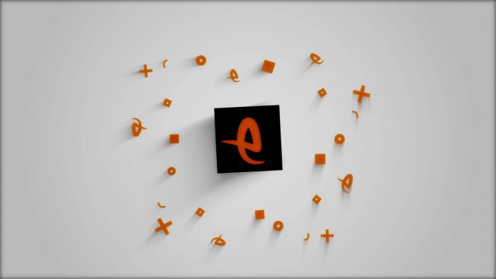 Creative Unfolding Cube Logo