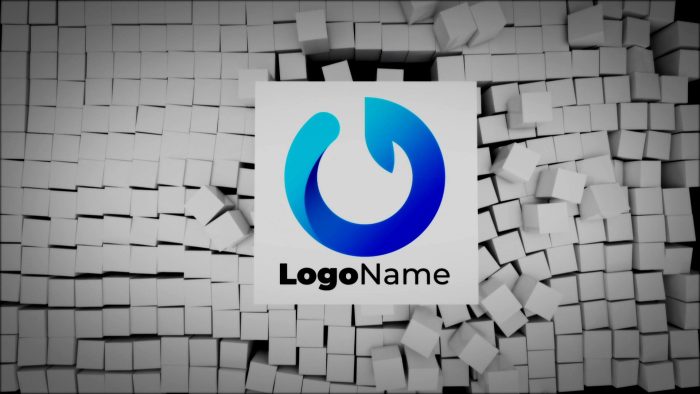 Cube Breakthrough – Explosive Logo Reveal Template for Premiere Pro