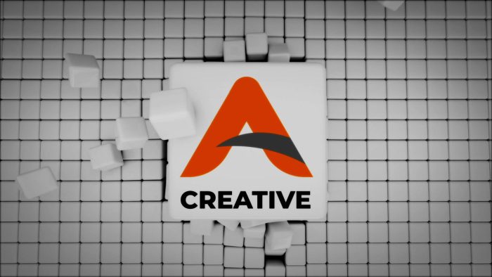 Cubes Build Up Logo Reveal – Structured Logo Animation for Premiere Pro