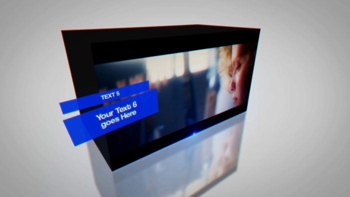 Cuboid Presentation geometric video template
