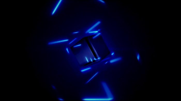 Cyber Cube – Futuristic Premiere Pro Logo Animation with Neon Tech Style