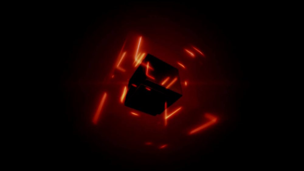 Cyber Cube – Futuristic Premiere Pro Logo Animation with Neon Tech Style