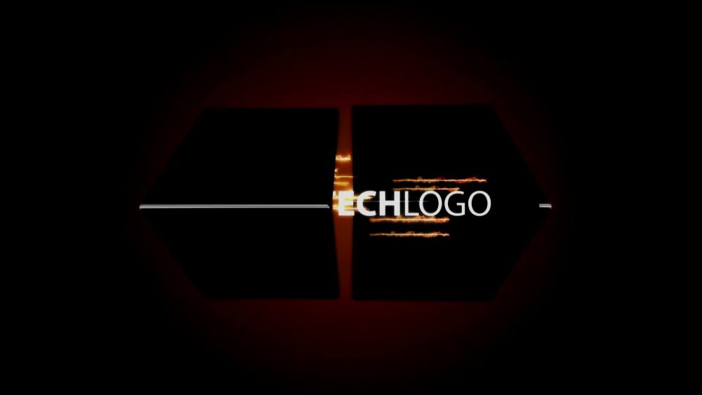Cyber Cube – Futuristic Premiere Pro Logo Animation with Neon Tech Style