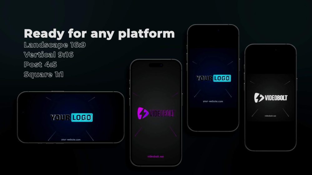 online brush logo reveal