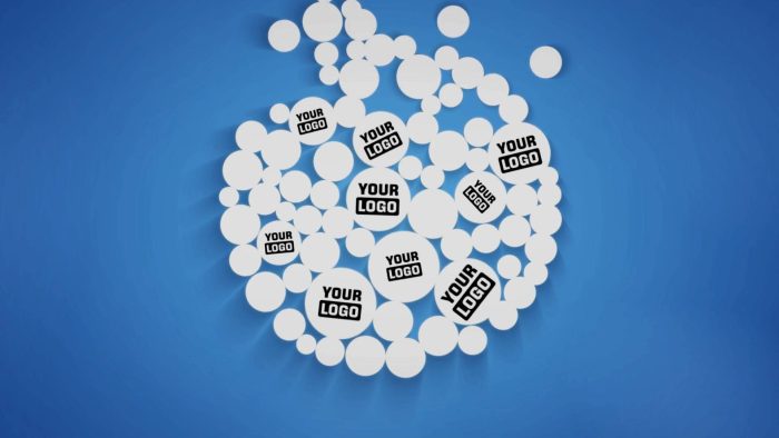 Dynamic Business Unveil template modern logo animation preview