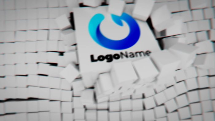 Dynamic Cubes Logo Reveal