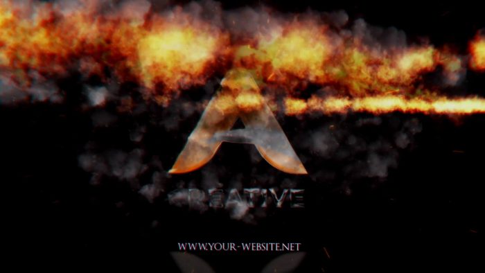 Dynamic Flame Unveil – Fiery Logo Reveal MOGRT Template for Premiere Pro