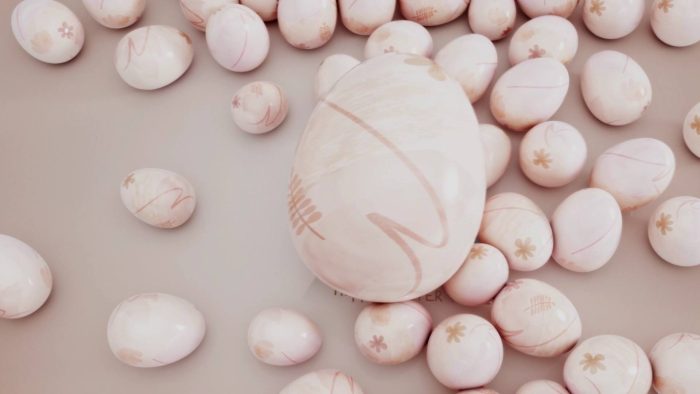 Elegant Easter Eggs Roll – Refined Spring MOGRT Template for Premiere Pro