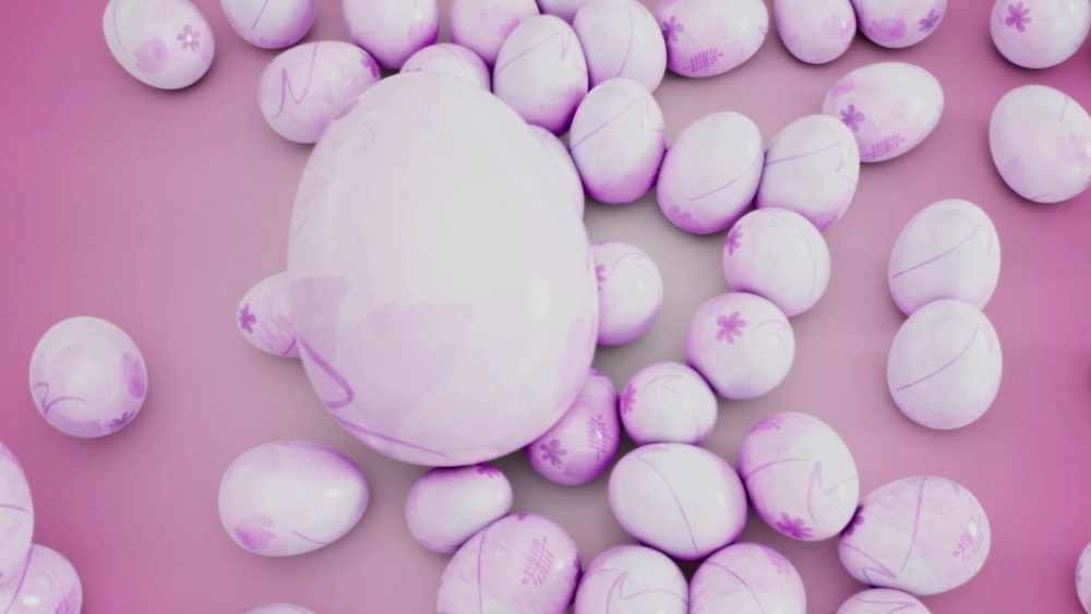 Elegant Easter Eggs Roll – Refined Spring MOGRT Template for Premiere Pro