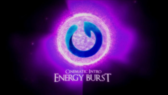 Energy Burst Logo Reveal – High-Impact AE Template with Explosive Particle Effects