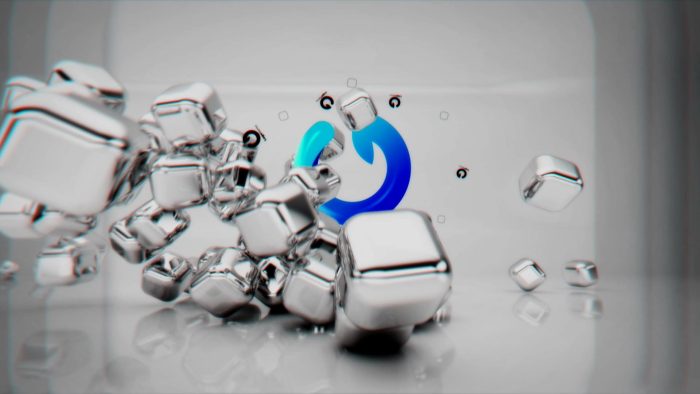 Falling Cubes Intro – Dynamic 3D Cube MOGRT Template for Premiere Pro