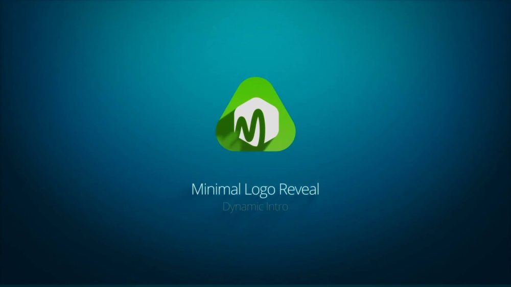 Fast Minimal Logo Reveal Template – Quick and sleek logo animation for clean and professional branding intros.