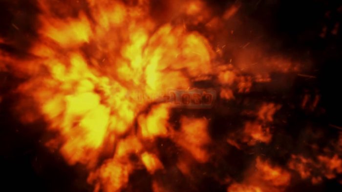 Fire Strike Unveil template flame strike logo animation preview