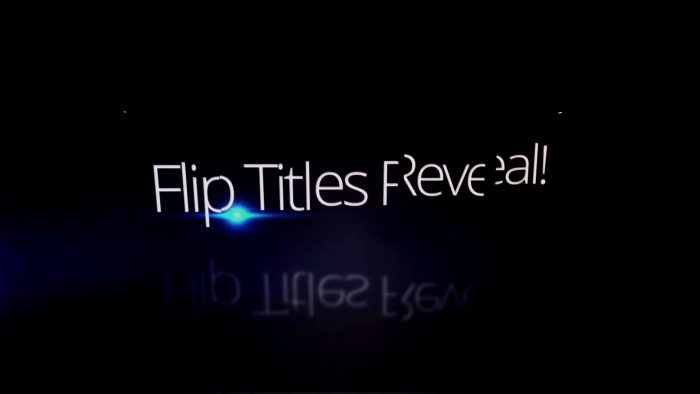 Flip Titles Reveal – Modern MOGRT Title Animation for Premiere Pro