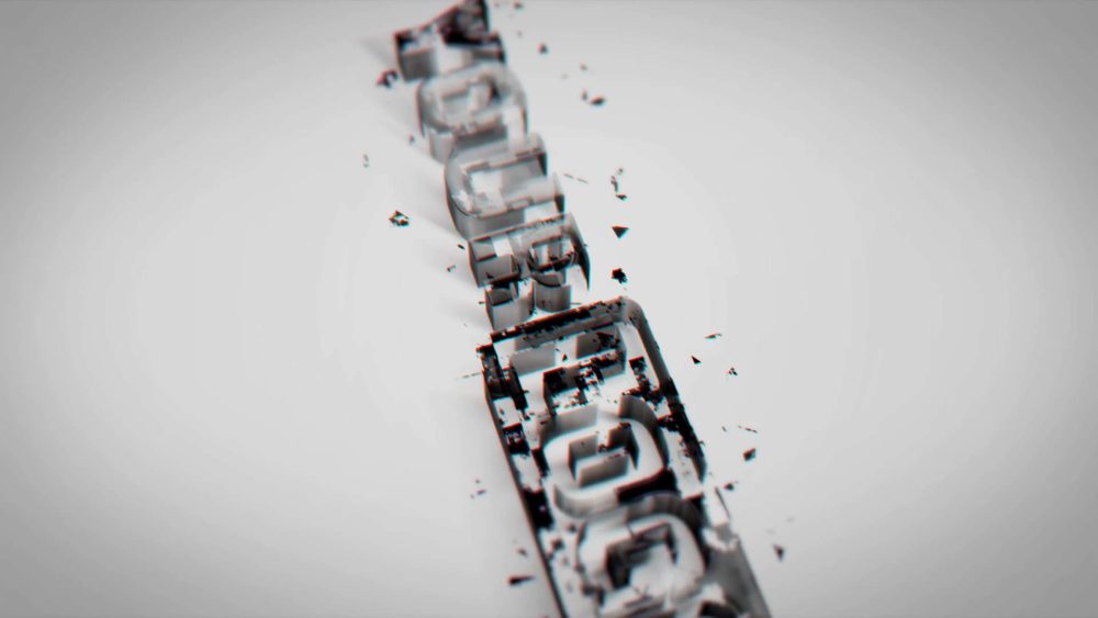 Tech-inspired video intro template