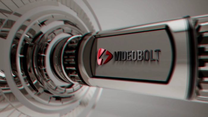 Futuristic Unveil template sleek technology logo animation preview