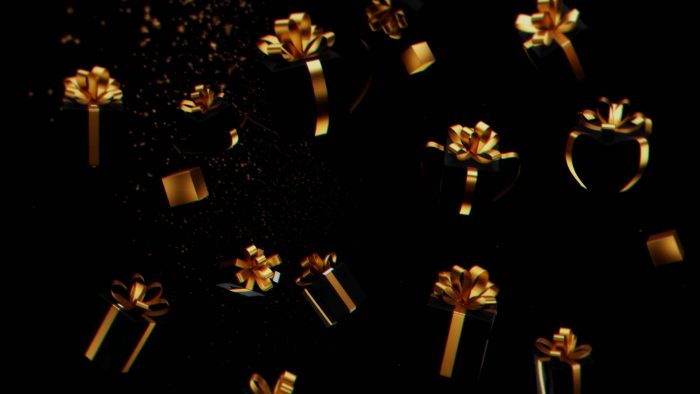 Gift Reveal Wonder template gift box reveal logo animation preview