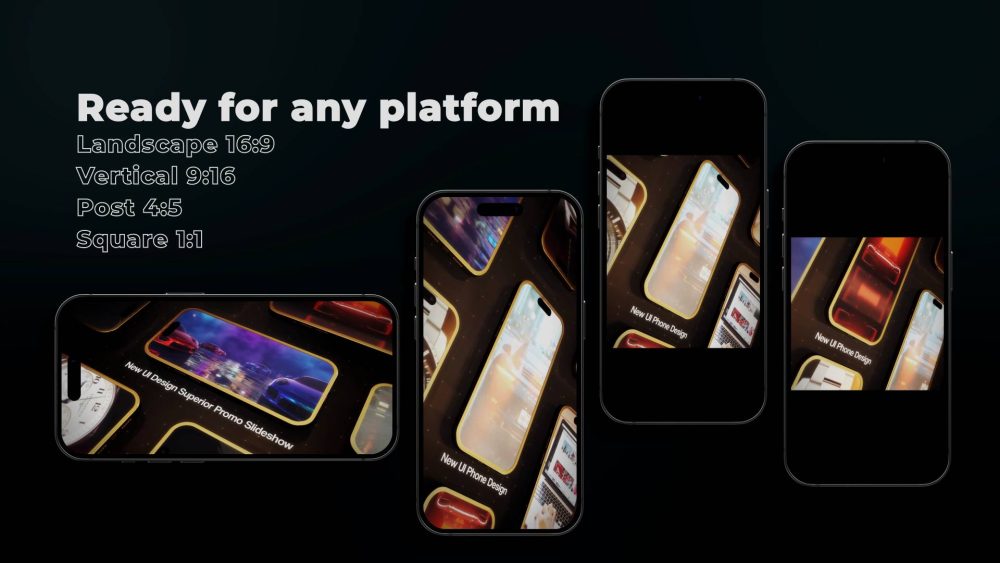 Golden Phone Mockup 9 - Image 2