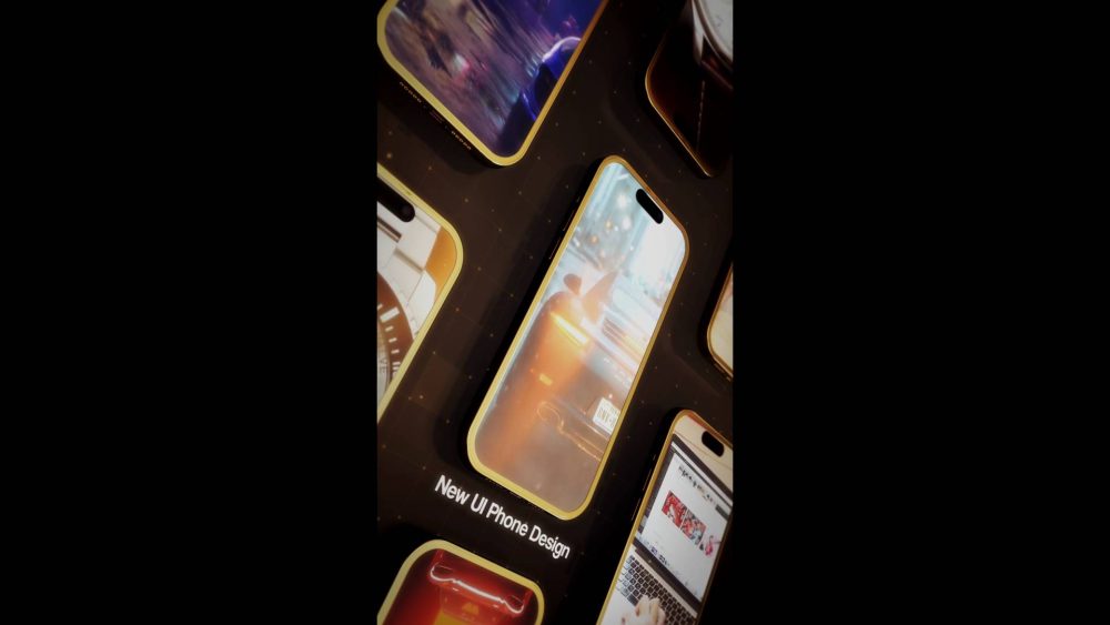 Golden Phone Mockup 9 - Image 5