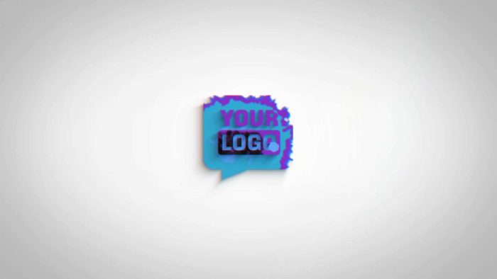 Ink Brand Unveil online editable logo reveal template