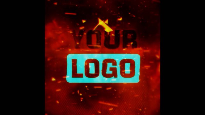 Luminous Explosion Intro template bright logo burst animation preview
