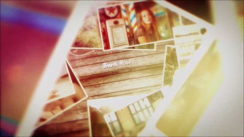 Memories Photo Slideshow template – elegant photo gallery