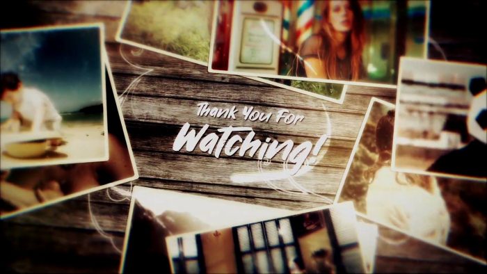 Memories Photo Slideshow template – elegant photo gallery