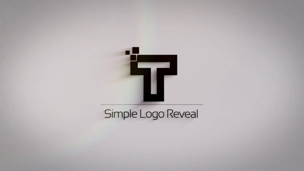 Minimal Logo Reveal – Elegant After Effects template for sleek logo animations.