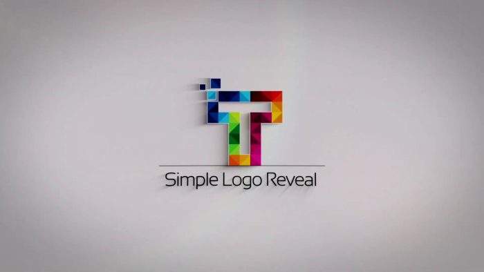 Minimal Logo Reveal – Elegant After Effects template for sleek logo animations.