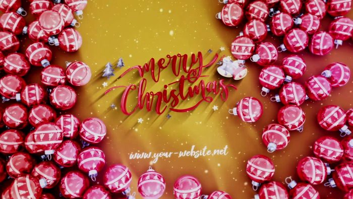 New Year Sparkling Orbs