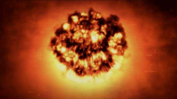Nuclear Blast Reveal template atomic logo explosion animation preview