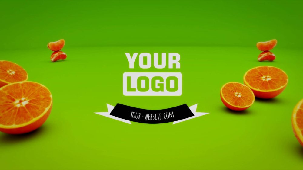 A vibrant orange color splash logo intro – perfect for sports brands, wellness, events, and energetic campaigns.
