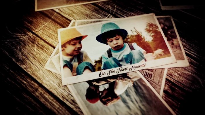 Photo Video Slideshow Presentation – professional AE template with clean transitions and corporate layout