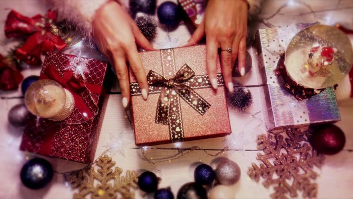 New Year Magic Present – Festive Gift MOGRT Template for Premiere Pro