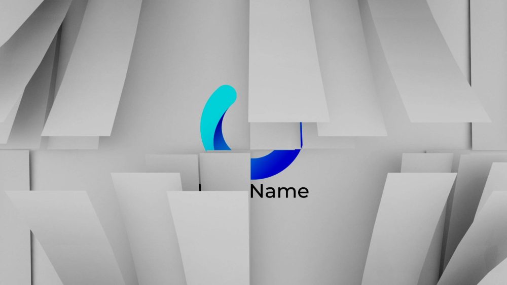 Simple Folding Logo Reveal – Multi-Logo Premiere Pro Animation with Clean Folding Effect