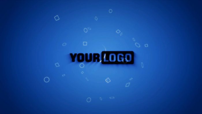 Sleek Circle Reveal template circular logo animation preview