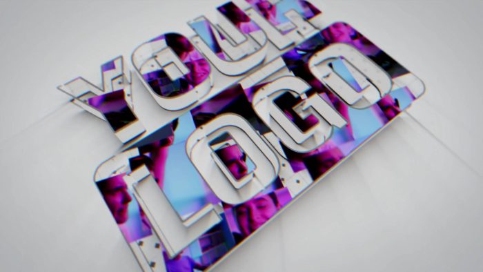 Streamline Intro template fast clean logo animation preview