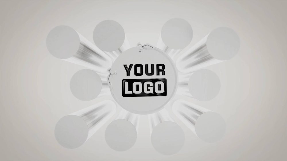 Tech Business Showcase template tech logo animation preview
