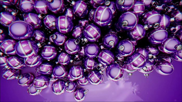 Vibrant Christmas Balls