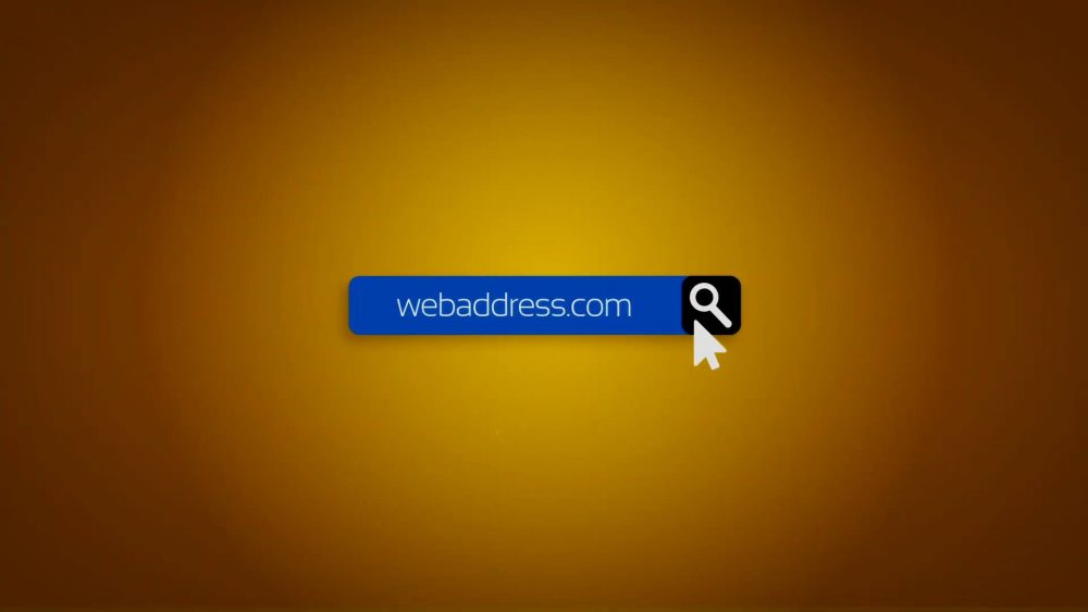 Web Search Logo Reveal – Search Bar Logo Animation for Premiere Pro