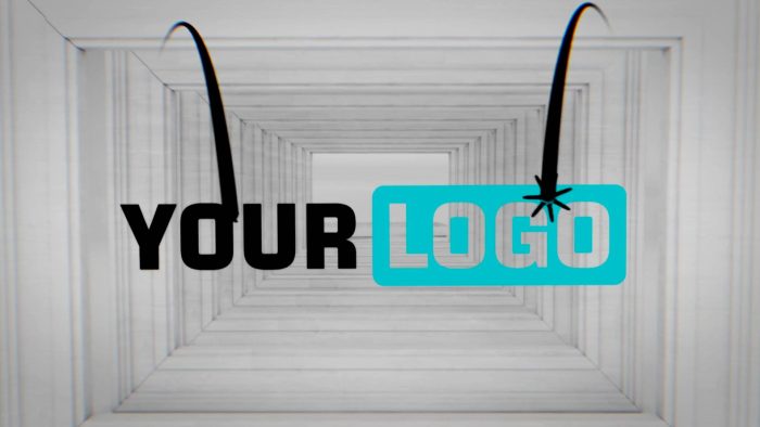 Wooden Frame Reveal template wooden logo animation preview