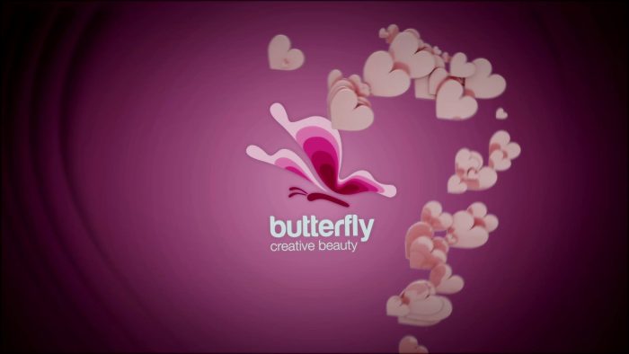 Romantic Hearts Logo Reveal – Elegant Premiere Pro Animation with Heart Particles