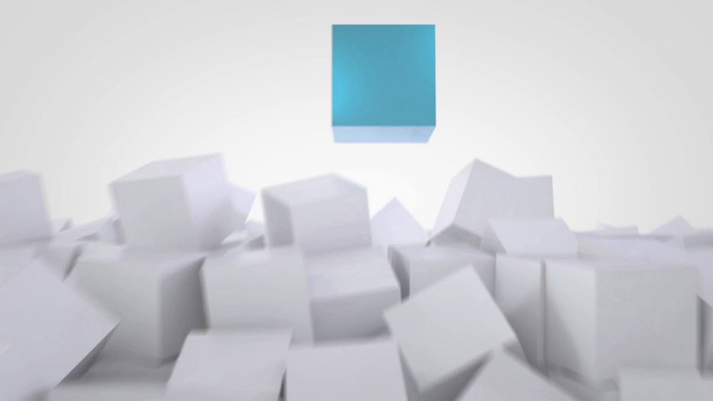 Clean Business Cubes Logo Reveals – Professional Logo Animation for Premiere Pro