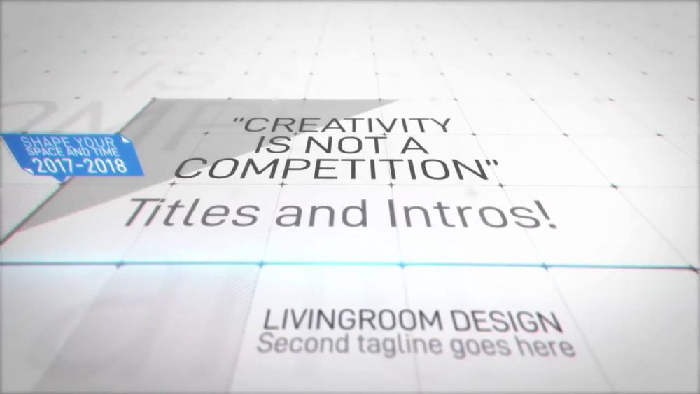 Design Lesson Title Text Design Titles – Minimalist MOGRT Text Animation Pack
