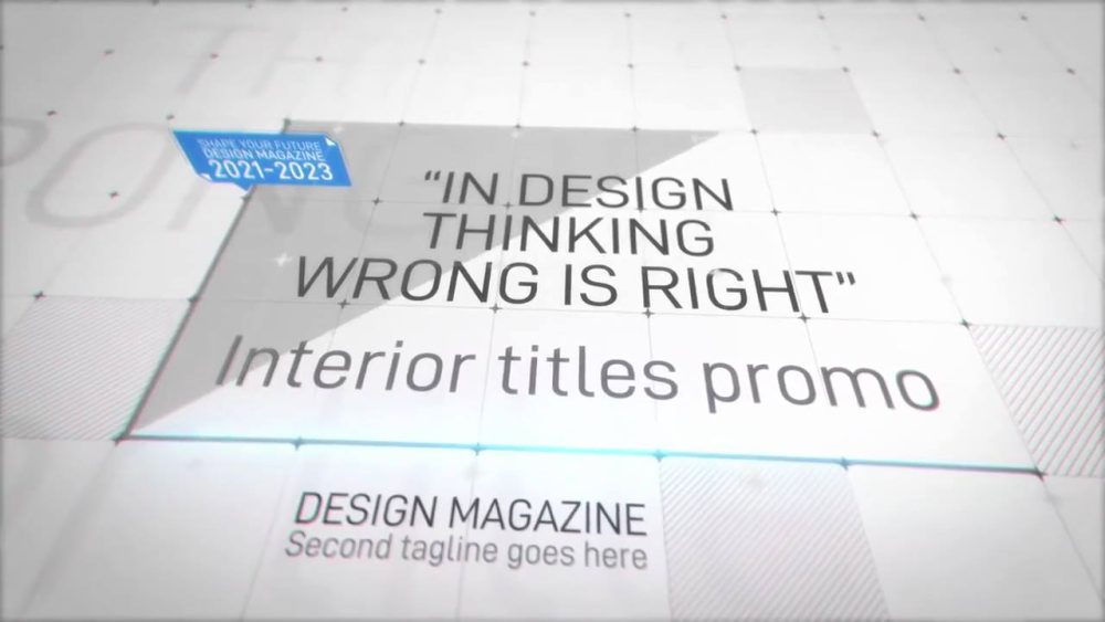 Design Titles – Minimalist MOGRT Text Animation Pack