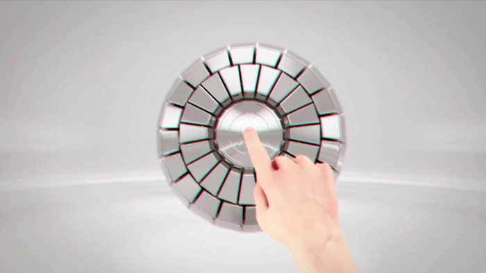 Futuristic Sphere Intro high-tech reveal After Effects